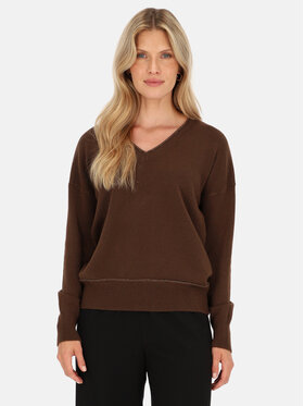 L’AF L’AF Sweter Aura Brązowy Regular Fit