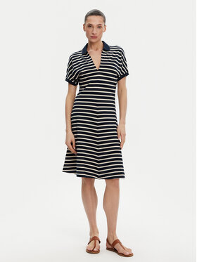 Tommy Hilfiger Tommy Hilfiger Rochie de zi WW0WW44513 Bleumarin Regular Fit