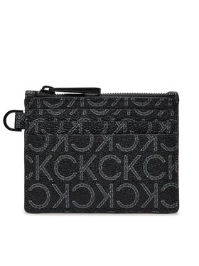 Calvin Klein Calvin Klein Etui na karty kredytowe Ck Must Mono 6Cc Holder W/Zip K50K511678 Czarny