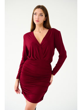 Leimann Leimann Sukienka koktajlowa Paula Czerwony Feminine Fit