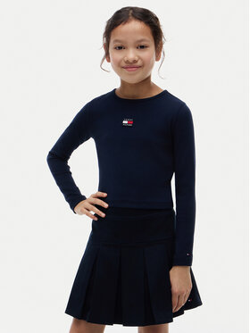 Tommy Hilfiger Tommy Hilfiger Blūze KG0KG09065 Tumši zils Regular Fit