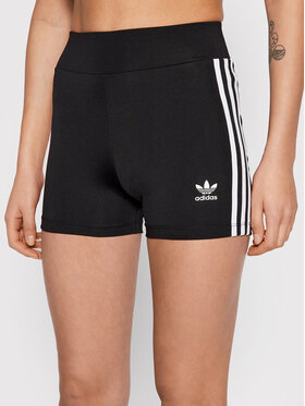 adidas adidas Sportiniai šortai adicolor Classics Traceable H59866 Juoda Slim Fit