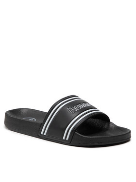 Hummel Hummel Natikači Pool Slide Retro 214760-2001 Črna