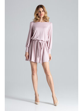 FIGL FIGL Sukienka M576 Różowy Regular Fit