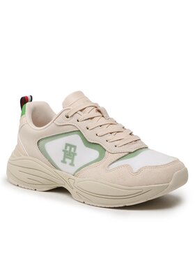 Tommy Hilfiger Tommy Hilfiger Superge Sporty Th Runner FW0FW06952 Bež