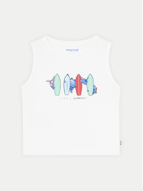 Mayoral Mayoral Топ 1036 Білий Regular Fit