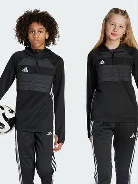 adidas adidas Bluza Tiro 25 Essentials Winterized Czarny Regular Fit
