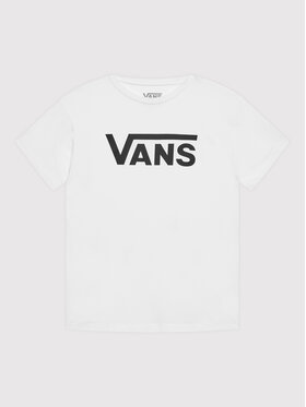 Vans Vans T-Shirt Flying V Crew VN0A53P2 Biały Regular Fit