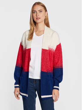 Olsen Olsen Kardiganas Cora 11003783 Spalvota Relaxed Fit