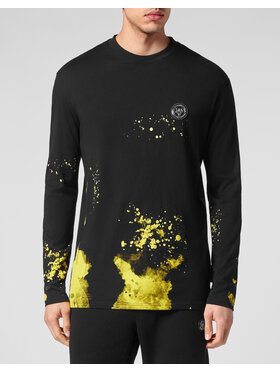 Plein Sport Plein Sport Tričko 2979 Čierna Regular Fit