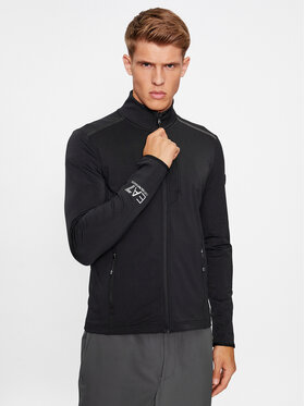 EA7 Emporio Armani EA7 Emporio Armani Majica dugih rukava 6RPMC5 PJTNZ 1200 Crna Regular Fit