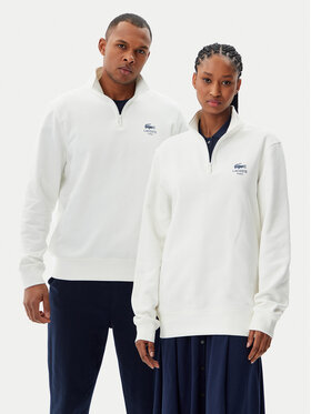 Lacoste Lacoste Μπλούζα Unisex SH2735 Λευκό Regular Fit