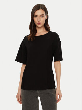 Liu Jo Liu Jo Тишърт TA5108 JS003 Черен Regular Fit