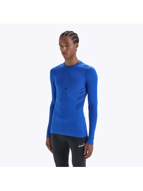 Diadora Diadora Longsleeve LS T-SHIRT ACT Niebieski Basic Fit