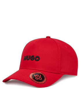 HUGO HUGO Czapka z daszkiem Jude 50533410 Czerwony
