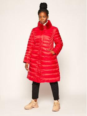 Persona by Marina Rinaldi Persona by Marina Rinaldi Pūkinė striukė Parabola 1494039 Raudona Regular Fit