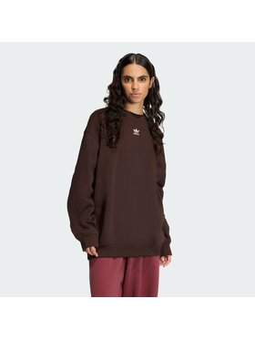 adidas adidas Bluza 152345 Brązowy Oversize