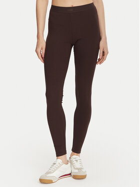 Guess Guess Leggings V6YB23 K4666 Sötétbarna Slim Fit