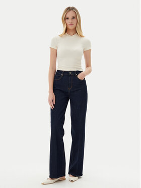 Guess Guess Tričko O5GP04 KCDA2 Écru Slim Fit