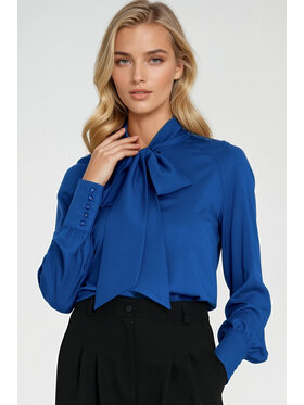 NIFE NIFE Halenka B204 Modrá Regular Fit