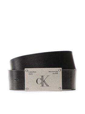 Calvin Klein Jeans Calvin Klein Jeans Férfi öv Studded Plaque Rey Belt 40mm K50K509887 Fekete