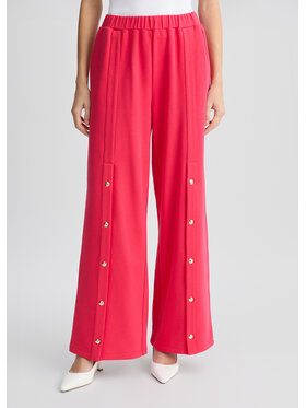 Liu Jo Liu Jo Pantaloni di tessuto TA5059FS000X0674 Rosso Regular Fit