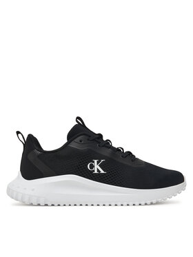 Calvin Klein Jeans Calvin Klein Jeans Snīkeri Eva Runner Drawstring Mix Mg YW0YW01992 Melns