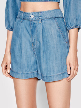 Guess Guess Дънкови шорти W2GD06 D4MQ1 Син Relaxed Fit
