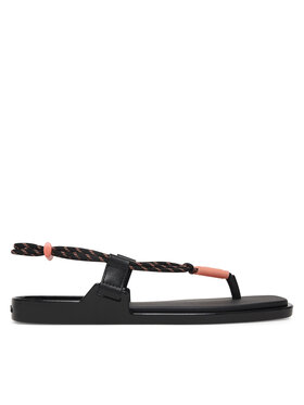 Calvin Klein Calvin Klein Sandale Beach Sandal Rope Pu 2 HW0HW02967 Crna