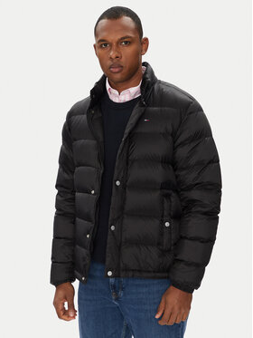 Tommy Jeans Tommy Jeans Geacă din puf DM0DM21937 Negru Regular Fit