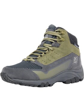 Haglöfs Haglöfs Buty wspinaczkowe H Skuta Proof Mid Wmn Magnetite/Olive Green Zielony