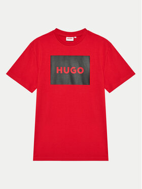 HUGO Hugo Футболка G00144 D Червоний Regular Fit