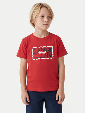Quiksilver Quiksilver T-krekls Ev Gotam Foam EQKZT03568 Sarkans Regular Fit