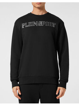 Plein Sport Plein Sport Longsleeve 13085 Czarny Regular Fit