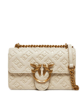PINKO PINKO Torbica Love One Mini Dc AI 24-25 PLTT 100074 A1YB Écru