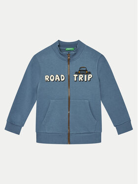 United Colors Of Benetton United Colors Of Benetton Sweatshirt 3PANG503L Blau Regular Fit