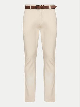 INDICODE INDICODE Bavlnené nohavice Gower 65-159 Sivá Regular Fit