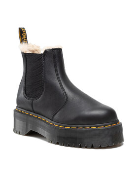 Dr. Martens Dr. Martens Gležnjarji Chelsea 2976 Quad Fl 25635001 Črna