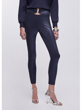 Liu Jo Liu Jo Spodnie materiałowe TA6229J383193924 Błękitny Slim Fit