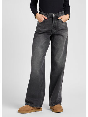 Lee Lee Jeansy LOW SLUNG SLOUCH Szary Comfort Fit