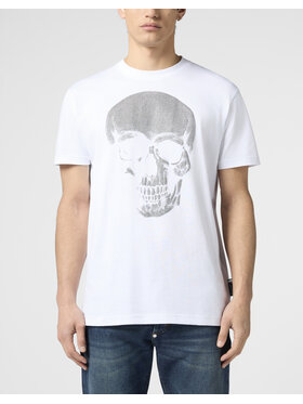 PHILIPP PLEIN PHILIPP PLEIN T-Shirt 30541 Biały Regular Fit