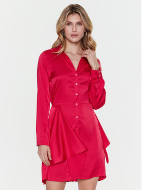 Guess Guess Vestito chemisier Alya W2BK83 WF1T2 Rosa Regular Fit