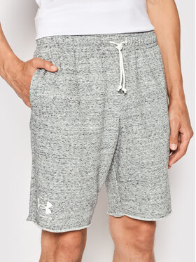 Under Armour Under Armour Спортни шорти Rival Terry 1361631 Сив Regular Fit