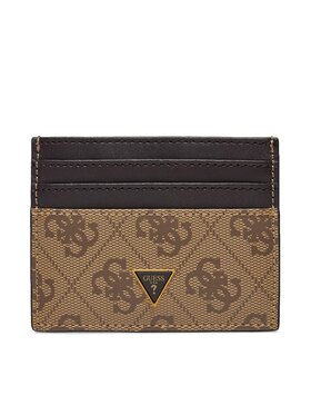 Guess Guess Étui cartes de crédit SMVELE LEA25 Beige