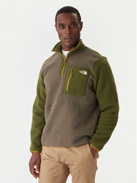 The North Face The North Face Fleecová mikina Yumiori NF0A883S Kaki Regular Fit