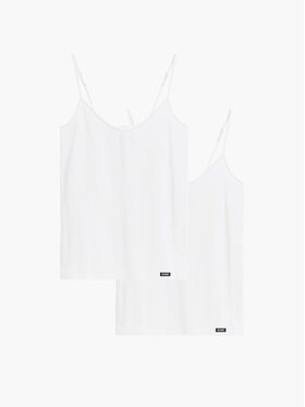 Atlantic Atlantic Top basic Biały Regular Fit