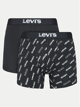 Levi's® Levi's® Σετ μποξεράκια 2 τμχ. 37149-0972 Μαύρο