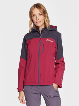 Jack Wolfskin Jack Wolfskin Softshellová bunda Go Hike 1113972 Bordó Regular Fit