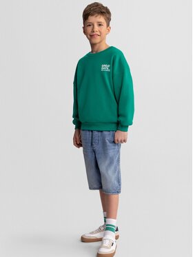 minoti minoti Bluza NOSFLEECE400 Biały Regular Fit