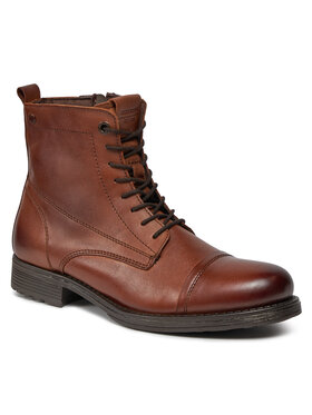 Jack&Jones Jack&Jones Trzewiki 12241142 Brązowy